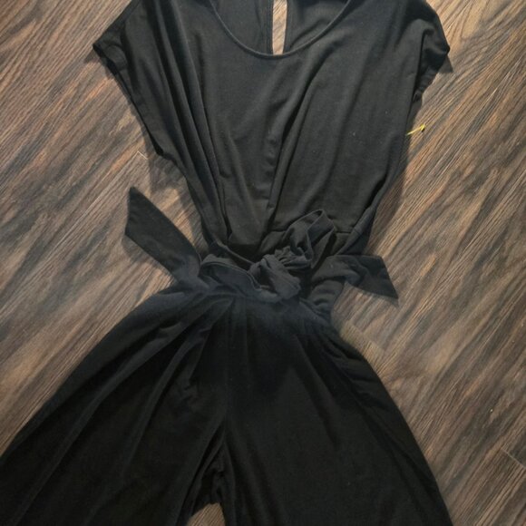OLD NAVY Bohemian Style Wide-Leg Black Jumpsuit NWOT/SIZE XL - Picture 5 of 13
